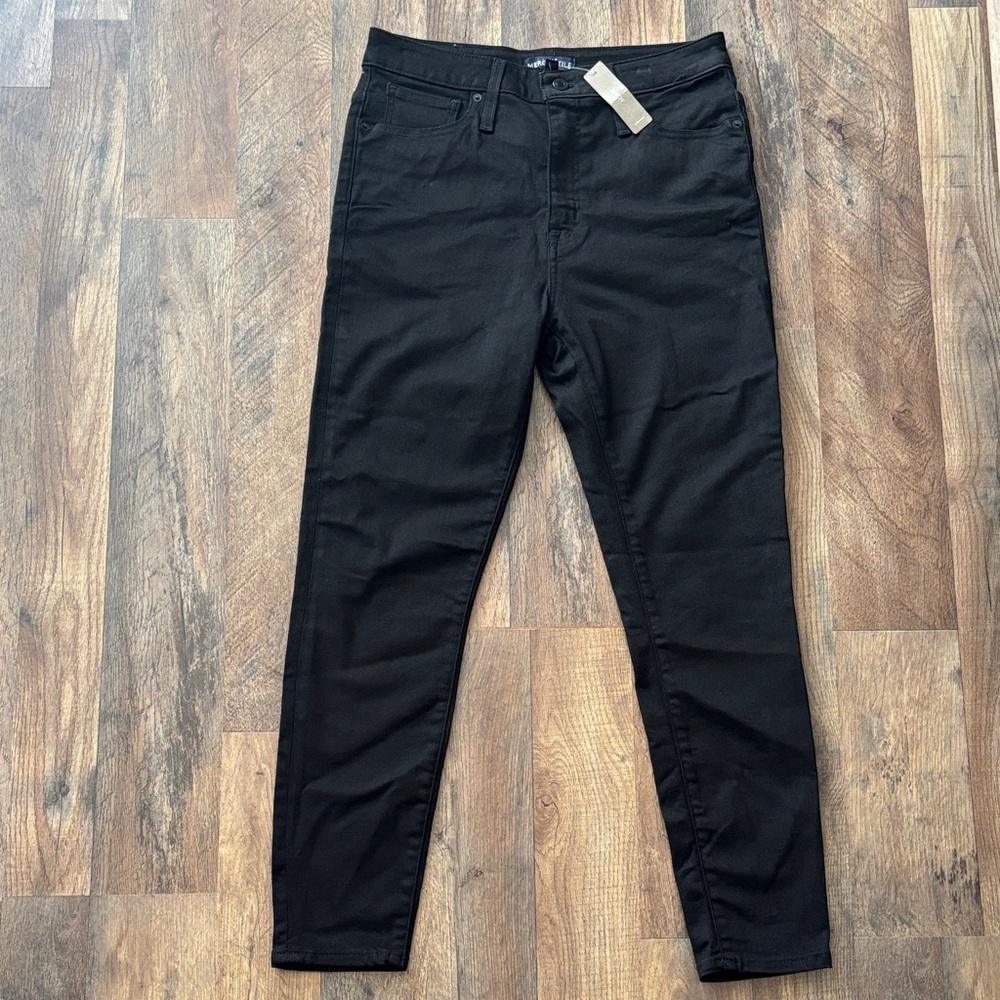 J Crew Mercantile Black Casual Pants New With Tags size 30